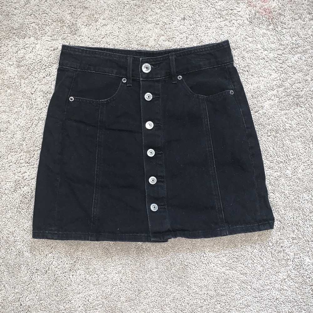 American eagle jean skirt